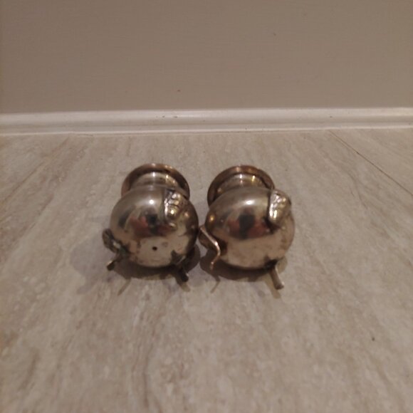 Vintage International Silver Co Tableware Salt And Pepper Shaker Set Of 2 - Picture 4 of 6